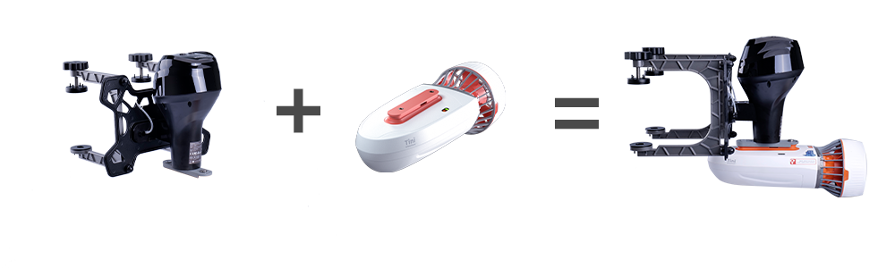 Tini Paddleboard Power Conversion Kit