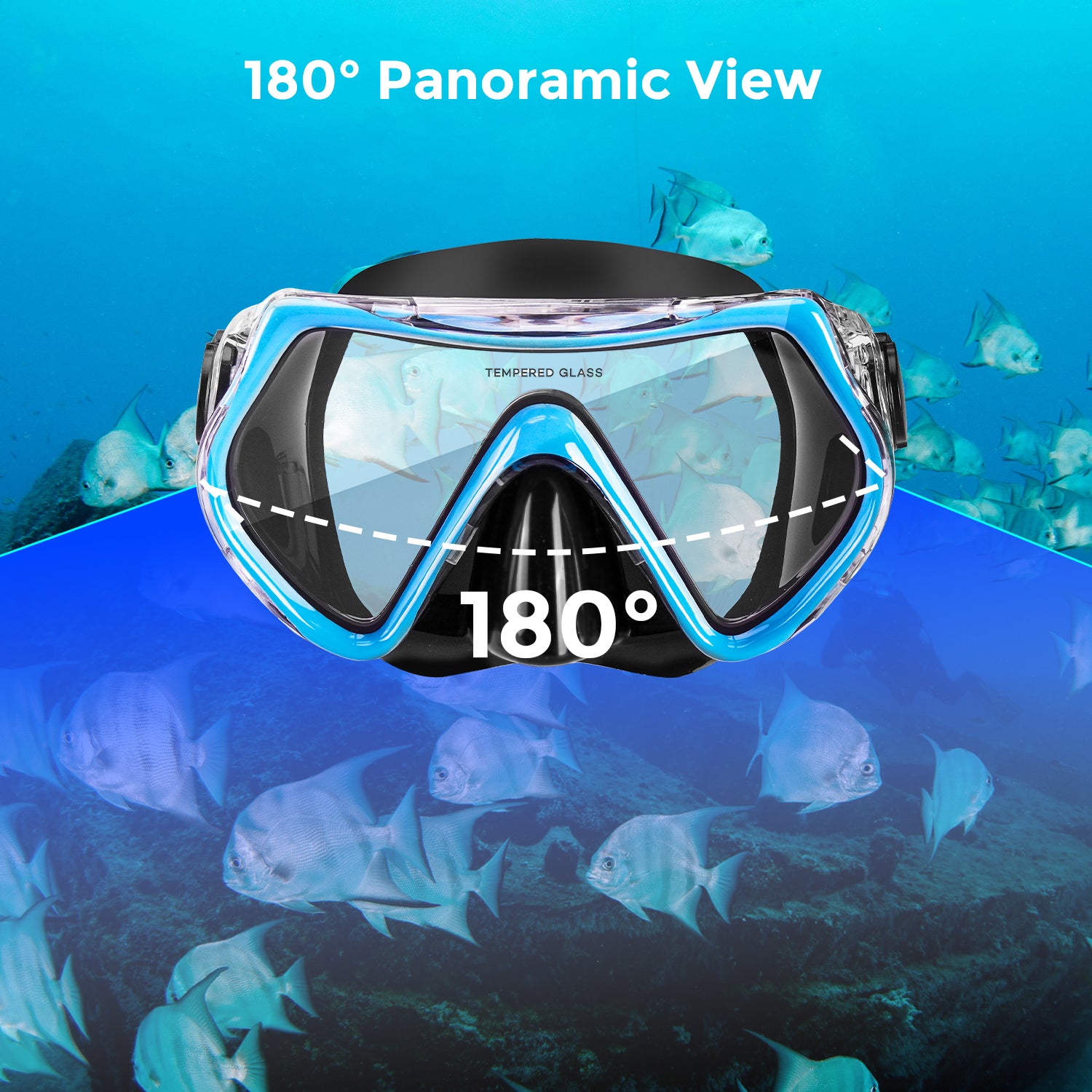 Dive Mask + Snorkel Set