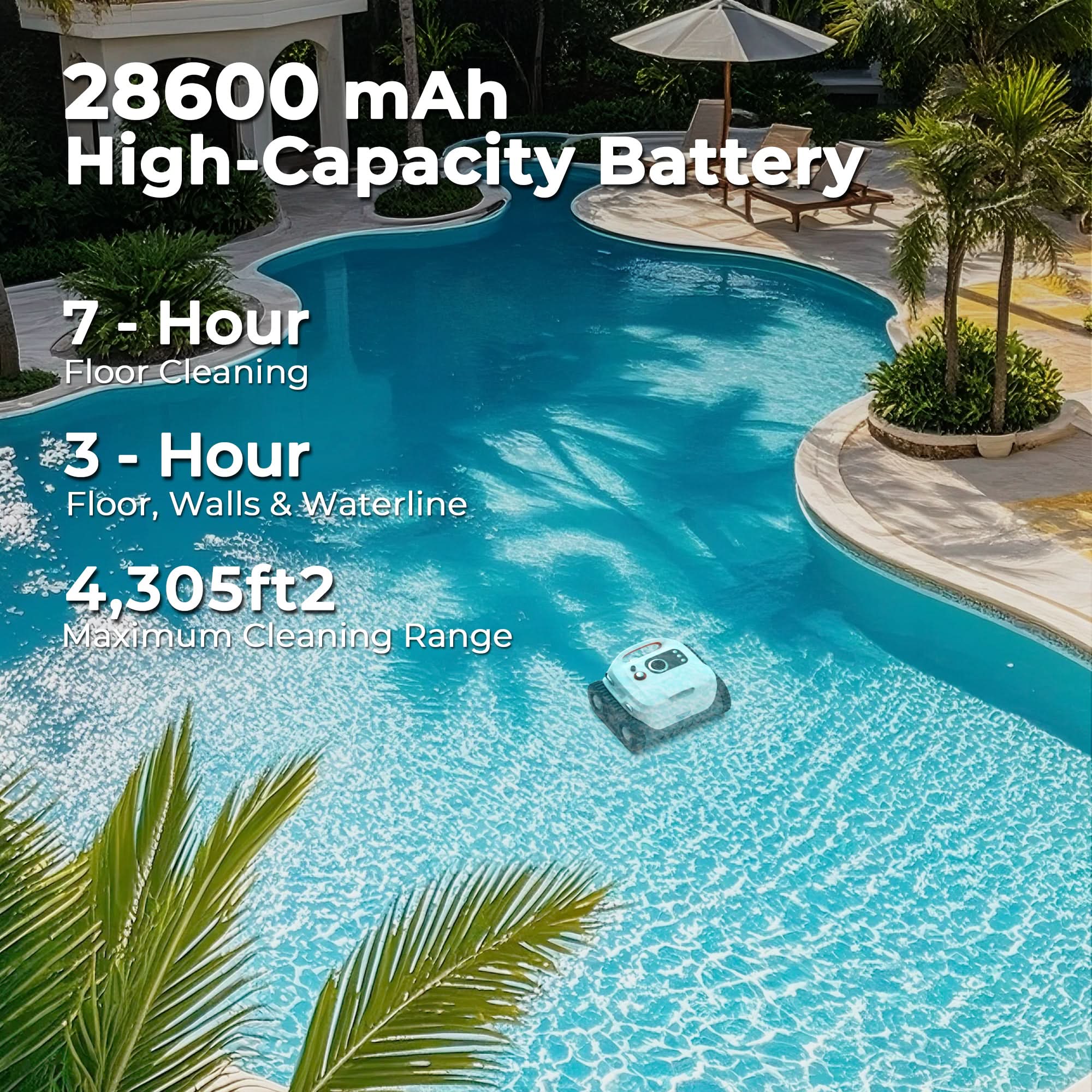 BN Pro Robot de nettoyage de piscine