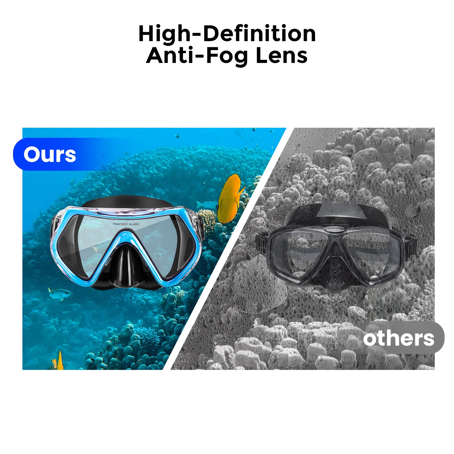 Dive Mask + Snorkel Set