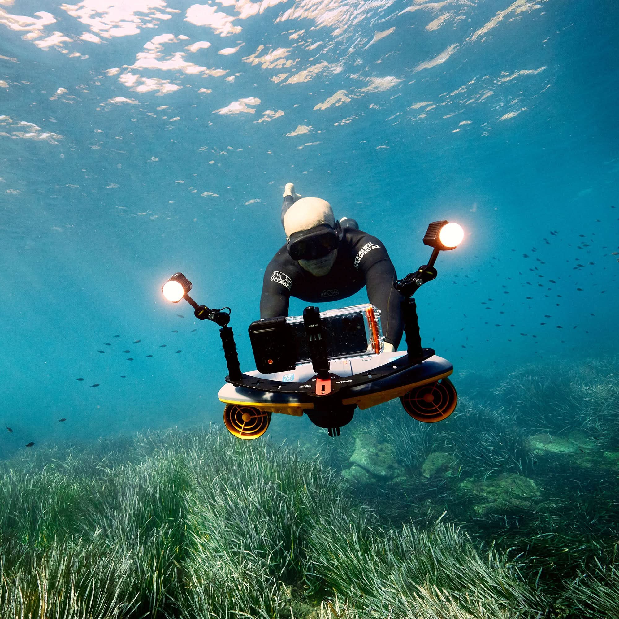 Erweiterbares Handy-Klemmset