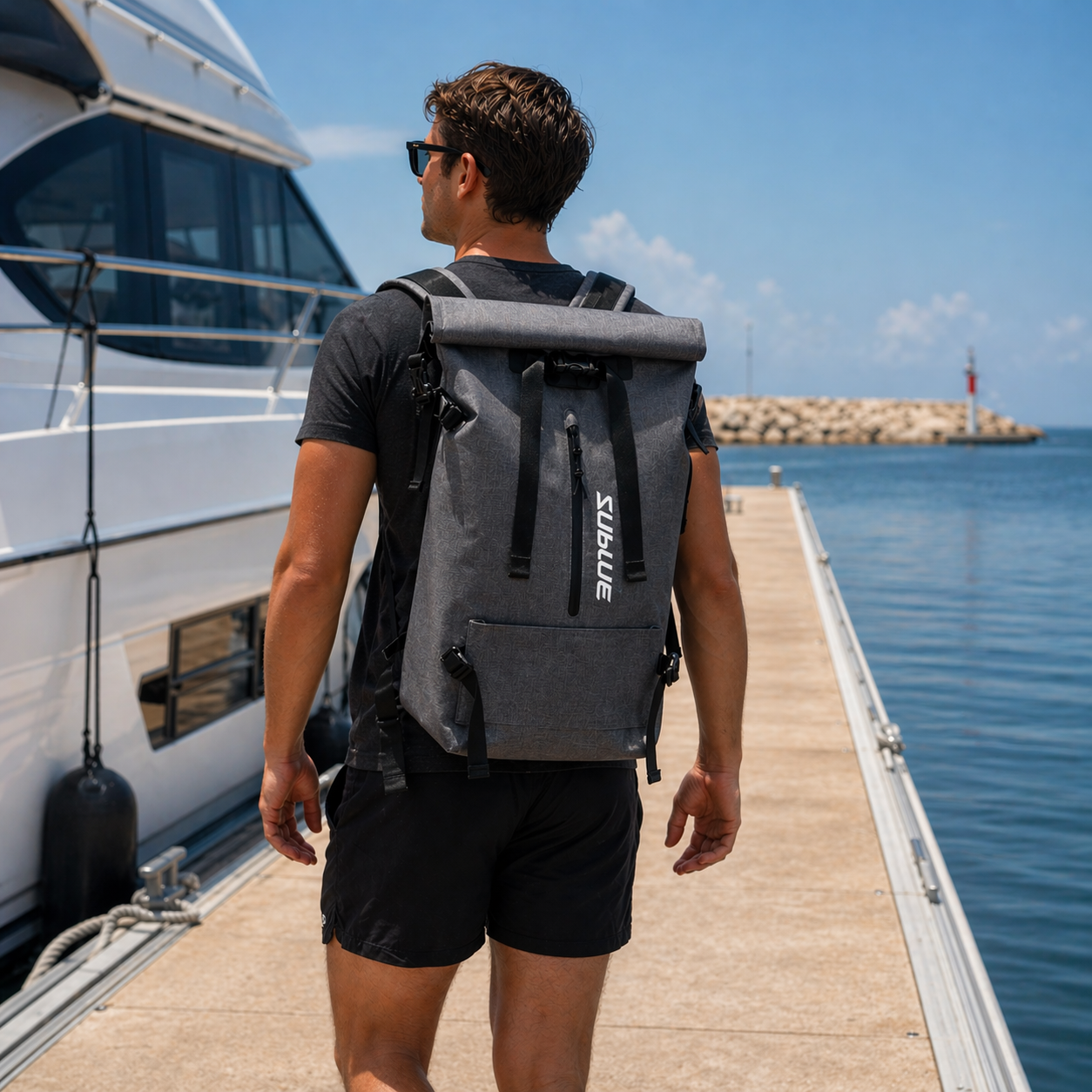 Wasserdichter Rucksack 30L