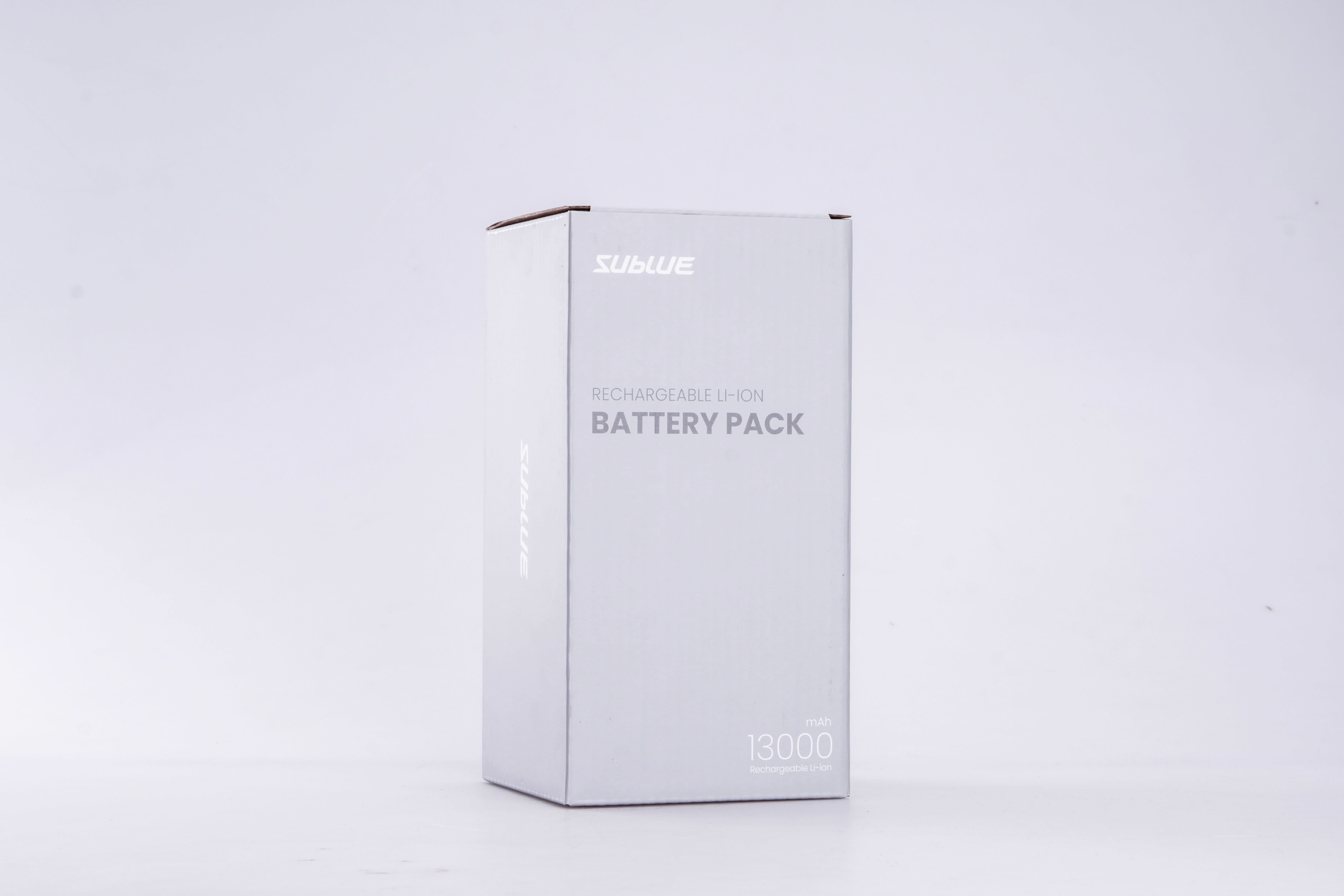 Sublue 13000mAh lithium-ion battery pack box for underwater devices.