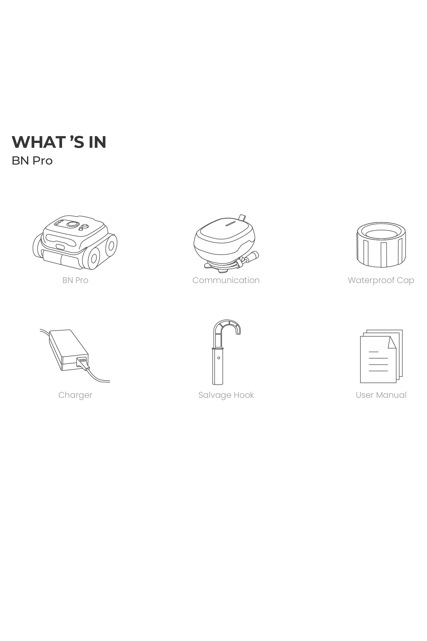 BN Pro Роботизированный очиститель бассейна