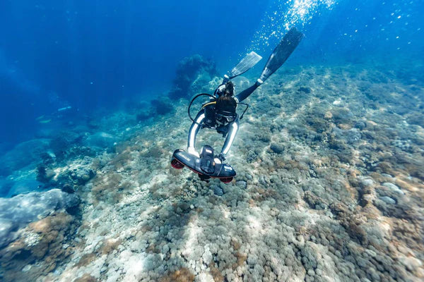 How to Reduce the Impact of Underwater Scooters on Marine Life