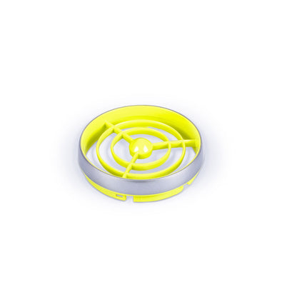 Yellow motor front cover for Sublue Navbow underwater scooter with spiral design.