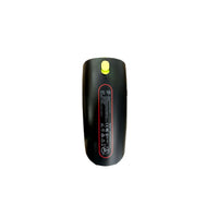 Sublue Navbow battery cover with safety information and power button.