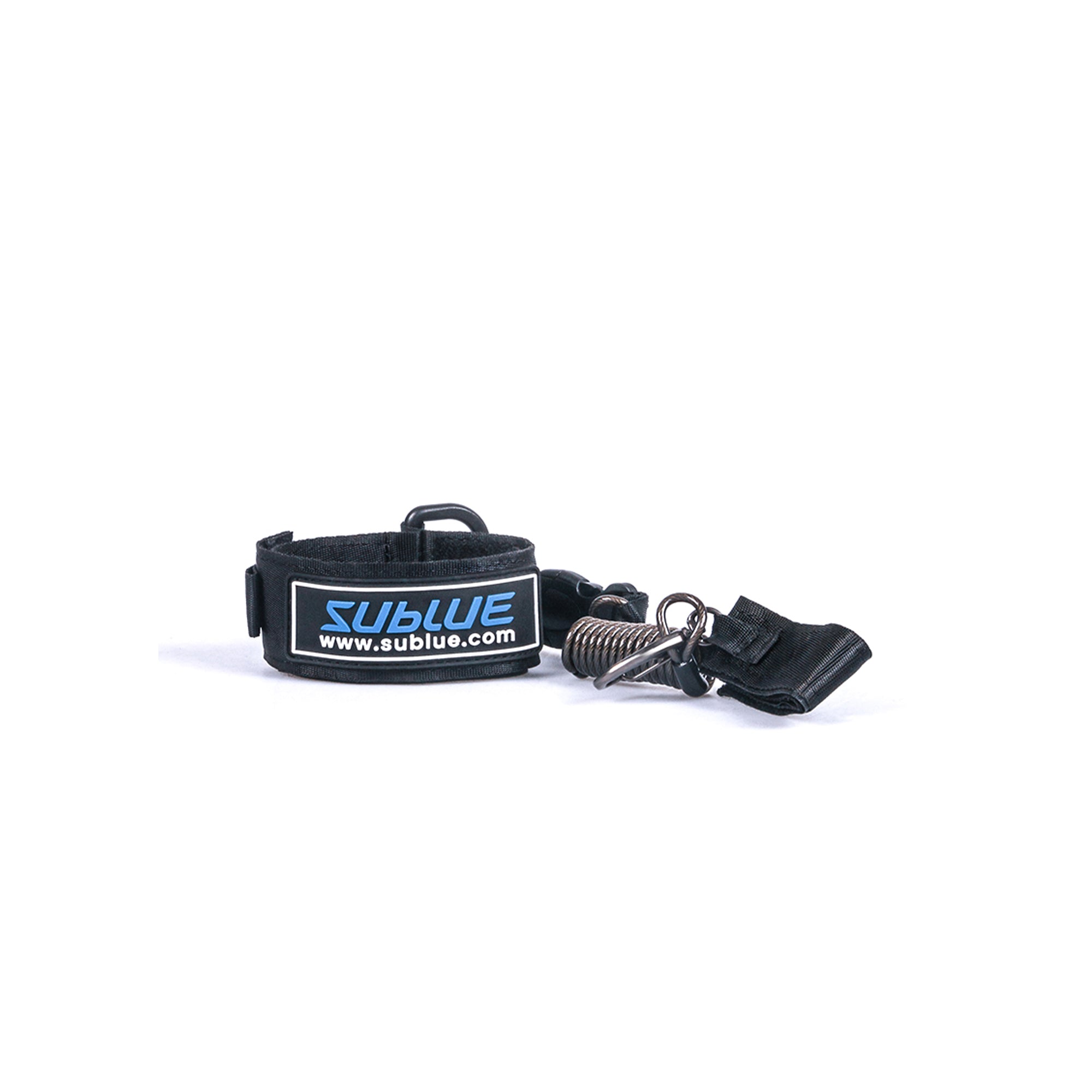 Sublue anti-lost lanyard designed for underwater scooters with a coil spring and clip