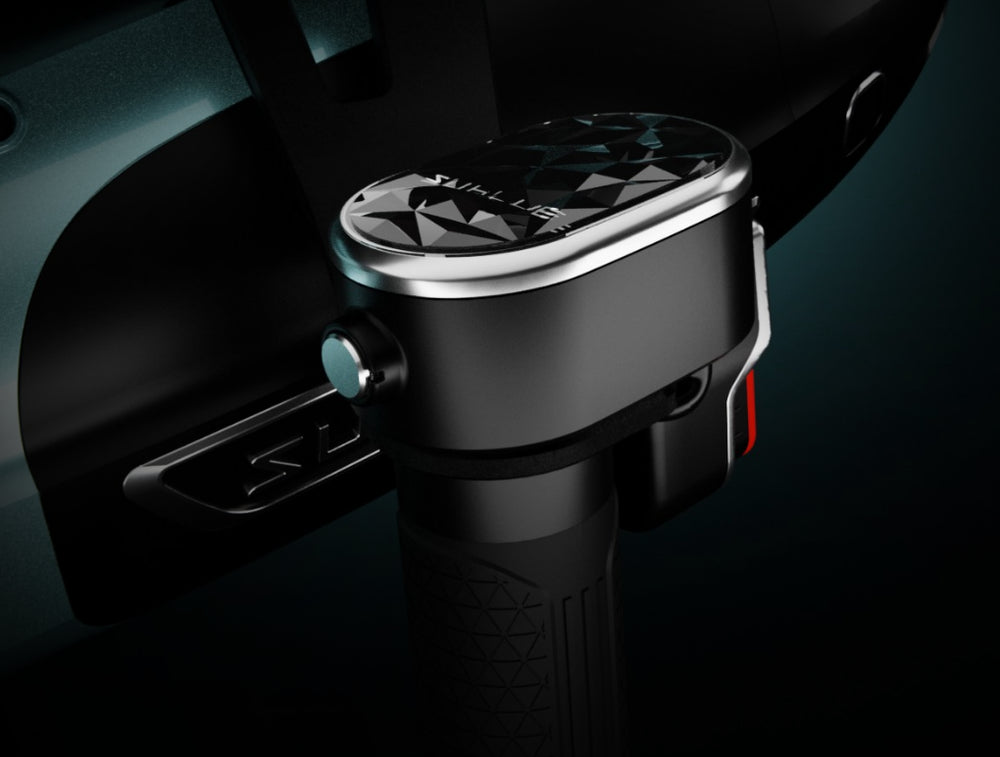 Sublue gem-cut control handles