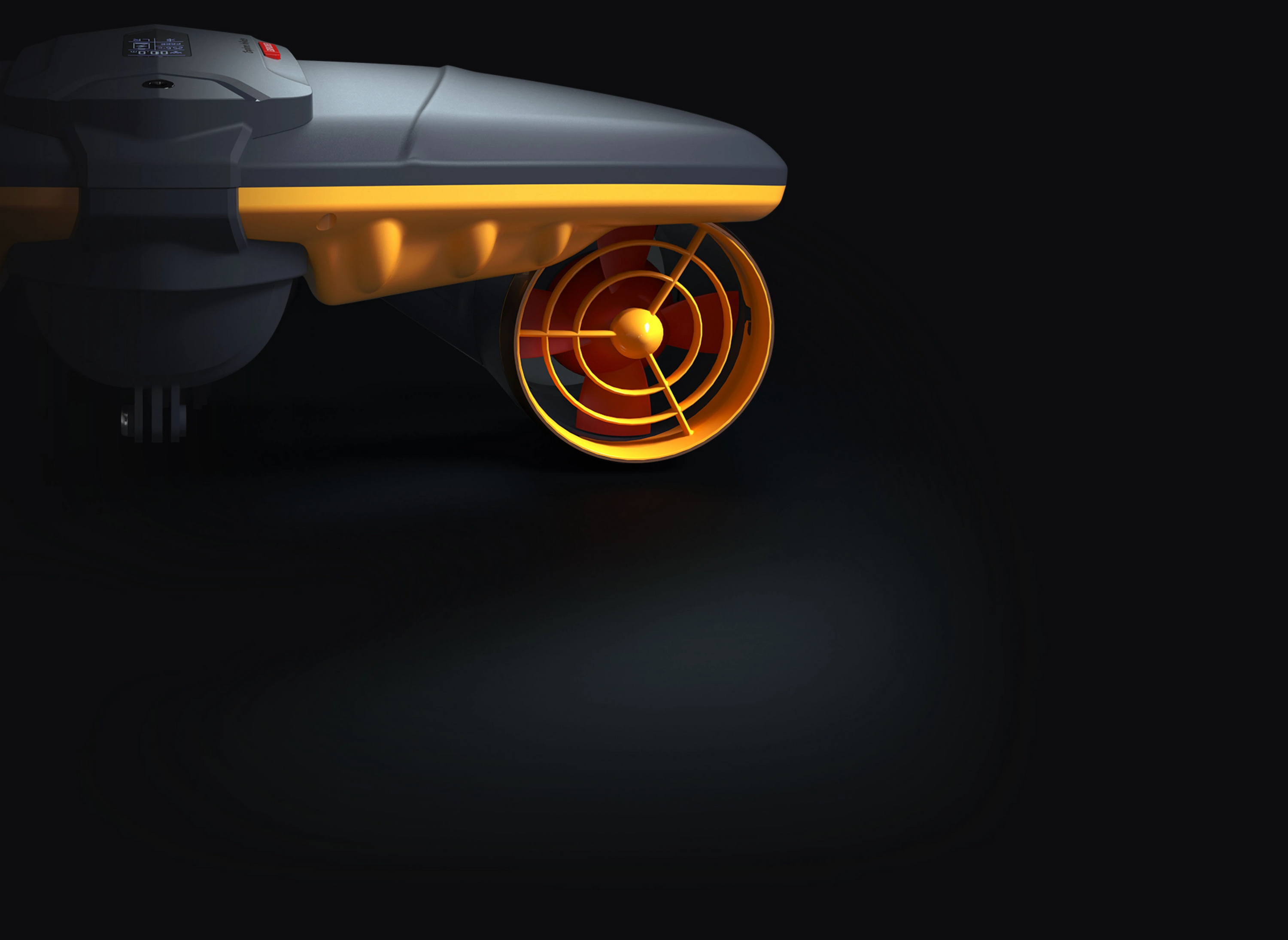 a close up of a drone