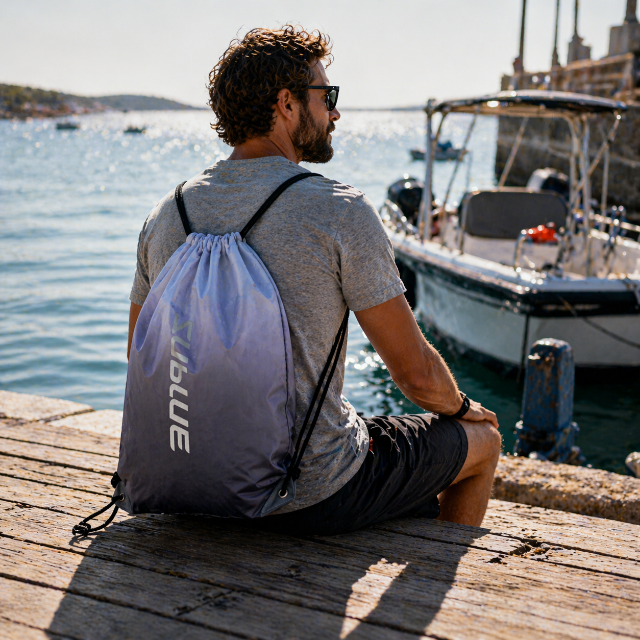 Sport Kordelzug-Rucksack