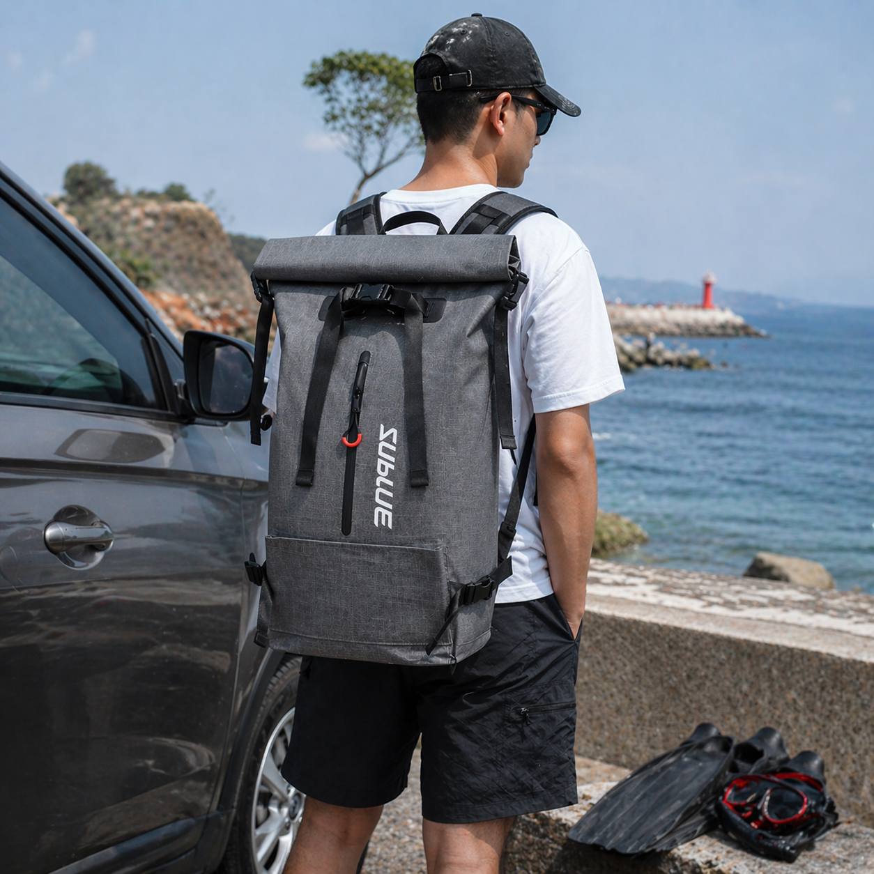 Wasserdichter Rucksack 30L