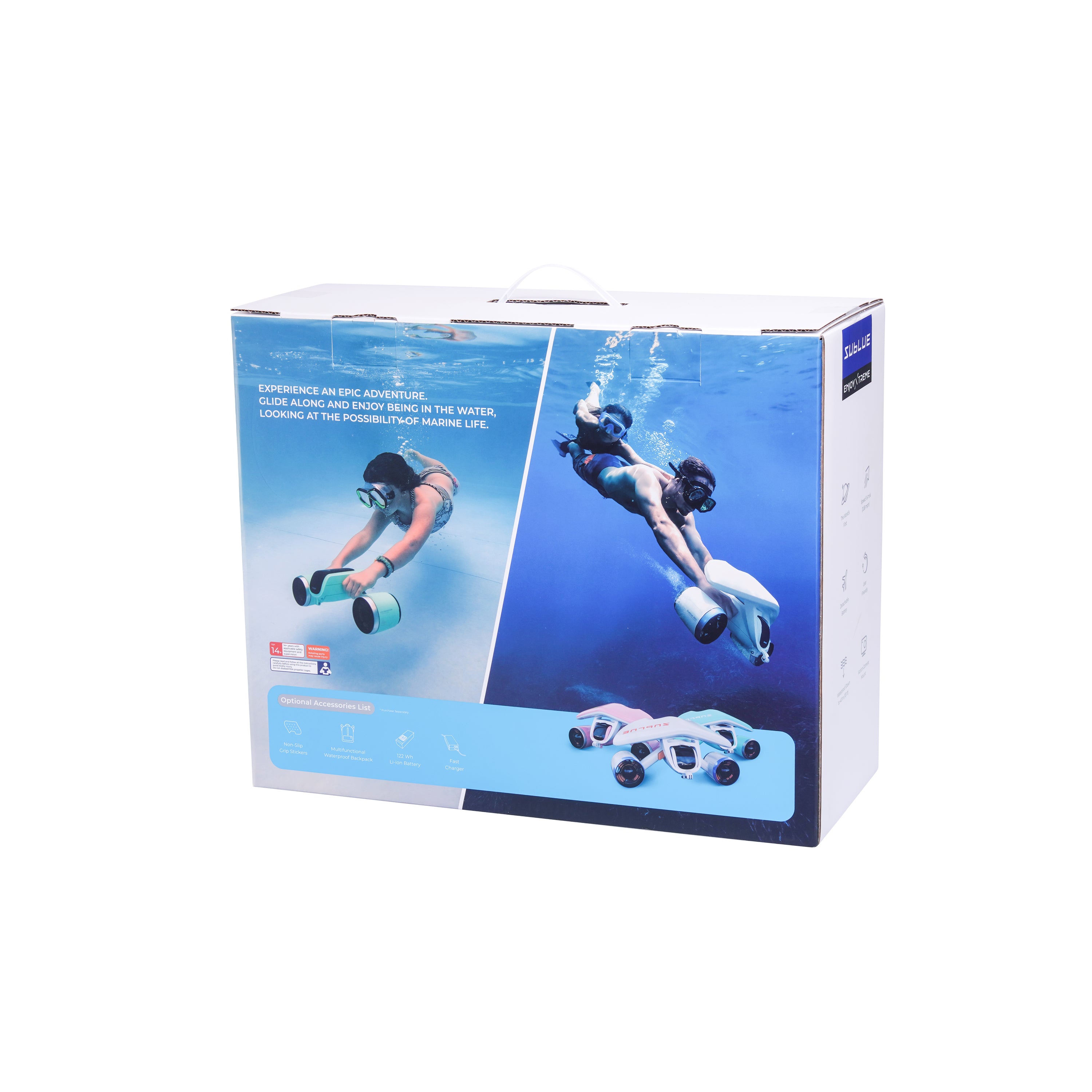Sublue Mix 2026 | Lightweight Dual-Speed Underwater Scooter