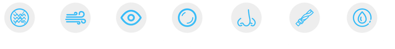 a logo of a camera lens