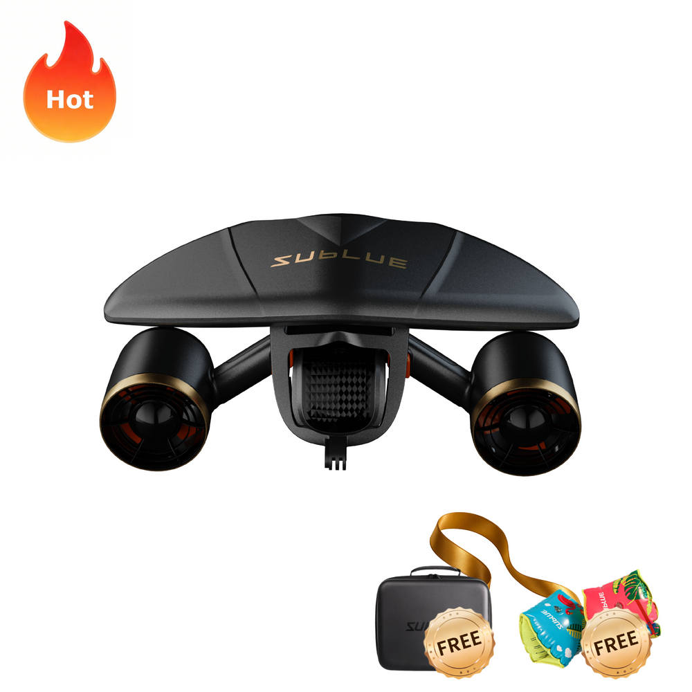 SUBLUE MixPro Underwater Scooter | 1.8 m/s, 60-min, Phone Mount