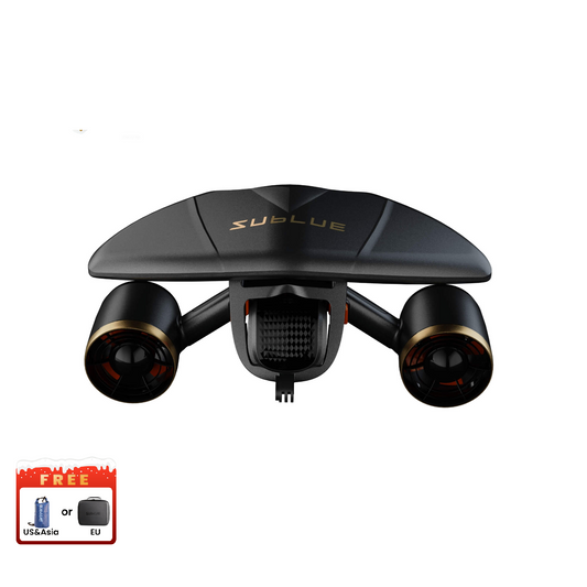 As the upgraded version of Mix, MixPro delivers powerful performance with dual speeds (1.8 m/s - 4.0 mph &amp; 1.2 m/s - 2.7 mph) and allows you to dive up to 40 m (131.2 ft). Its detachable battery provides 60 minutes of runtime and supports 2-hour fast charging. Made with high-end materials and an automotive-grade finish, it combines durability and a sleek, futuristic look. 