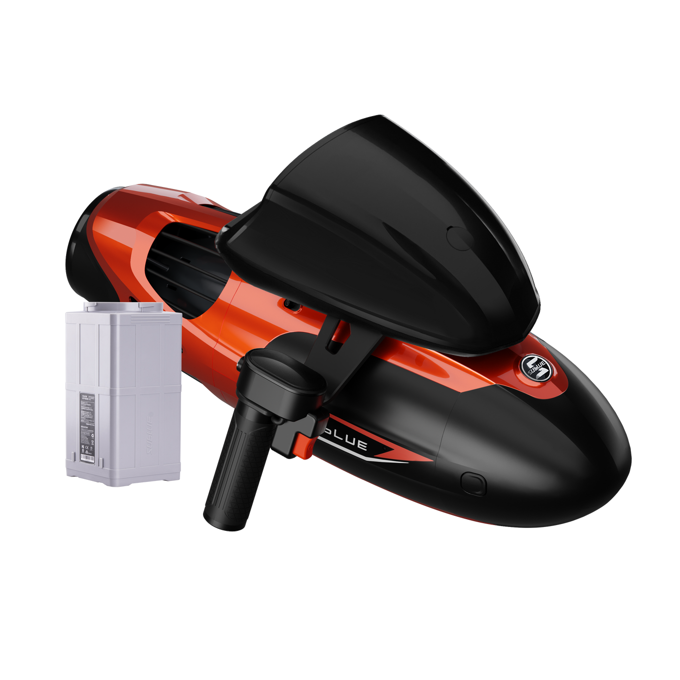 a black and orange toy
