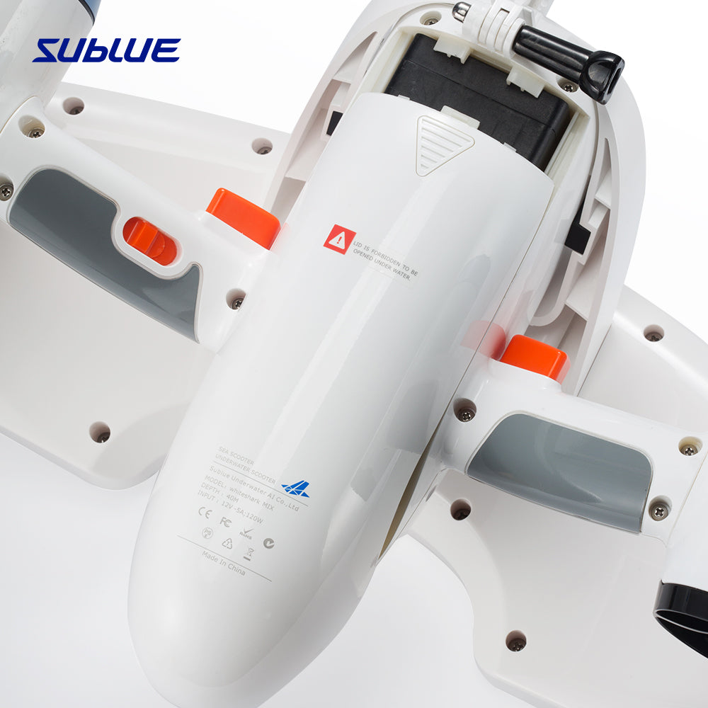Sublue WhiteShark Mix Open Box Product-Arctic White Underwater Scooter